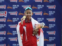 Comeback Manis Emilia Nova di PON Papua Usai Naik Meja Operasi