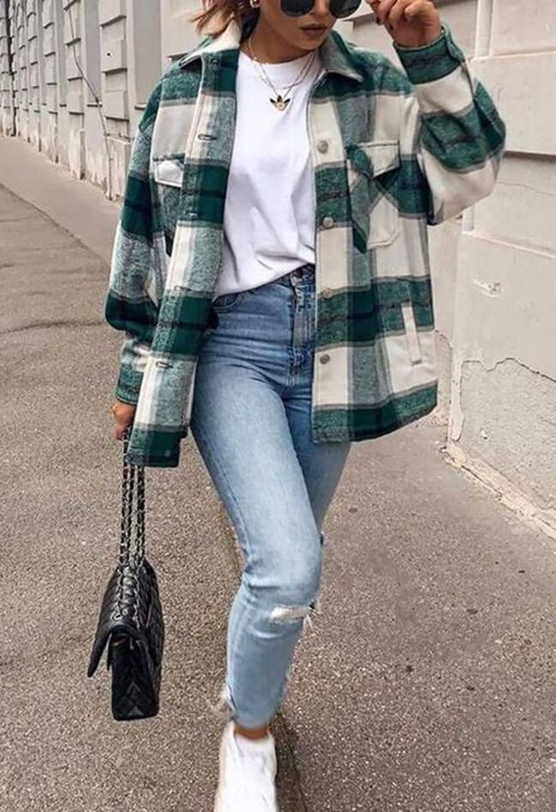 Flannel Shirt/Foto: Pinterest/AnotherChill Flannel Shirt/Foto: Pinterest/AnotherChill