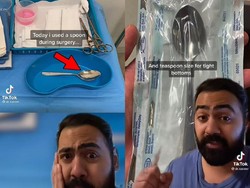 Bikin Mual! Dokter Bedah Ini Ungkap Fungsi Sendok di Ruang Operasi