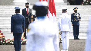 Upacara HUT TNI Ke-76 Digelar Serentak