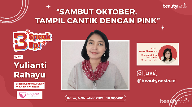 IG Live pertama Beutynesia akan menghadirkan pembicara dari LovePink.