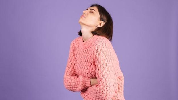 Ilustrasi kram tak tertahankan saat menstruasi