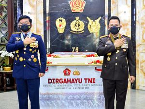 HUT Ke-76 TNI, Kapolri: Sinergitas TNI-Polri Mutlak untuk Hadapi Tantangan HUT Ke-76 TNI, Kapolri: Sinergitas TNI-Polri Mutlak untuk Hadapi Tantangan