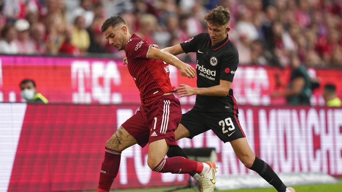 Link live streaming Eintracht Frankfurt vs Bayern Munich (Foto: AP/Matthias Schrader)