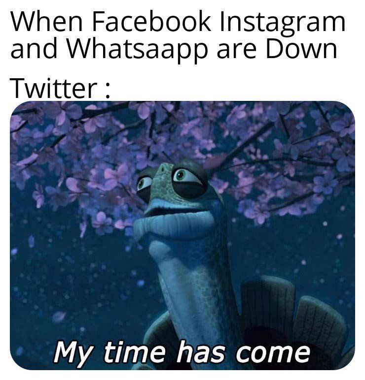 Meme kocak saat IG dan WA down