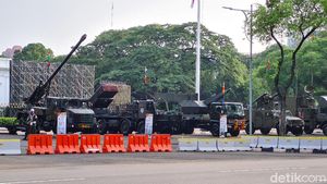 Potret Pameran Alutsista di Depan Istana Saat HUT ke-76 TNI