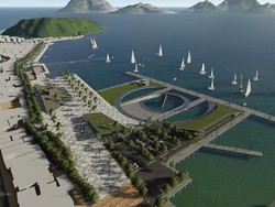 Proyek Kawasan Wisata Pantai Marina Ditarget Rampung Akhir 2021