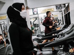 Intip Penerapan Prokes di Tempat Gym Jakarta saat PPKM Diperlonggar