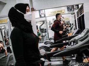 Intip Penerapan Prokes di Tempat Gym Jakarta saat PPKM Diperlonggar Intip Penerapan Prokes di Tempat Gym Jakarta saat PPKM Diperlonggar