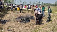 Terduga Maling Motor Tewas Dibakar Massa di Bangkalan