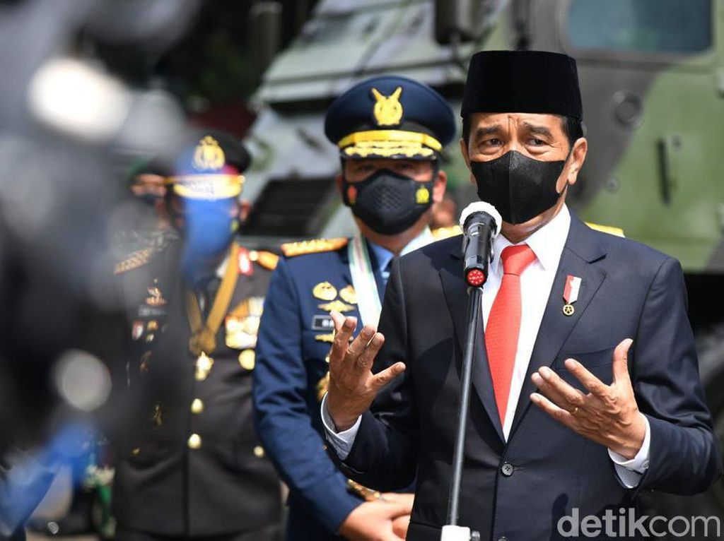 Upacara HUT TNI 2021, Simak Lagi 3 Pesan Penting Presiden Jokowi