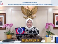 Menaker Terima Penghargaan USAID atas Upaya Inklusivitas Ketenagakerjaan