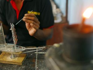 Wow! Kerajinan Timah Bangka Belitung Tersohor ke Timur Tengah-China Wow! Kerajinan Timah Bangka Belitung Tersohor ke Timur Tengah-China