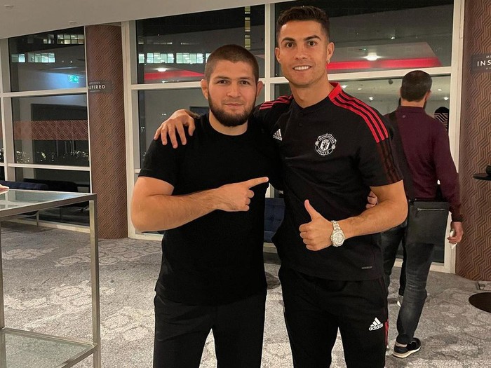 khabib nurmagomedov cristiano ronaldo manchester united