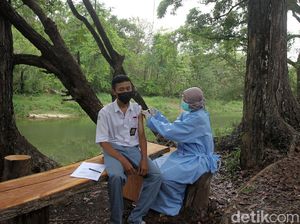 Percepat Herd Immunity, Santri-Pelajar di Gunungkidul Divaksinasi Percepat Herd Immunity, Santri-Pelajar di Gunungkidul Divaksinasi