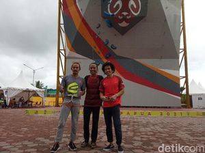 PON Papua: Tuan Rumah Rebut Emas di Panjat Tebing PON Papua: Tuan Rumah Rebut Emas di Panjat Tebing