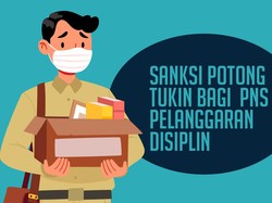 Sanksi Potong Tukin bagi PNS Pelanggar Disiplin