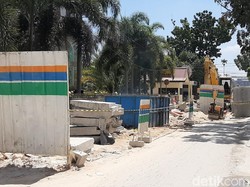 Proyek IPAL Pekanbaru Diprotes Lagi, Pedagang Keluhkan Usaha Sepi