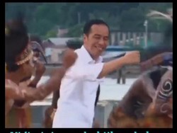 Jokowi Diserang Isu Liar Joget Tak Bermasker Padahal Sebelum Pandemi