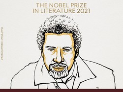 Novelis Abdulrazak Gurnah Raih Nobel Sastra 2021