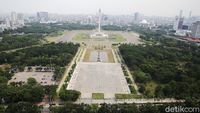 Melihat Kondisi Monas yang Batal Jadi Arena Formula E