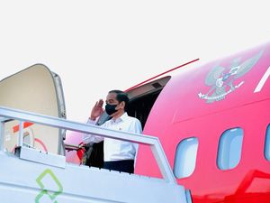 Bertolak ke Jabar, Jokowi Akan Pimpin Upacara Penetapan Komcad di Batujajar