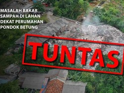 Before-After Penanganan Masalah Bakar Sampah di Lahan Pondok Betung