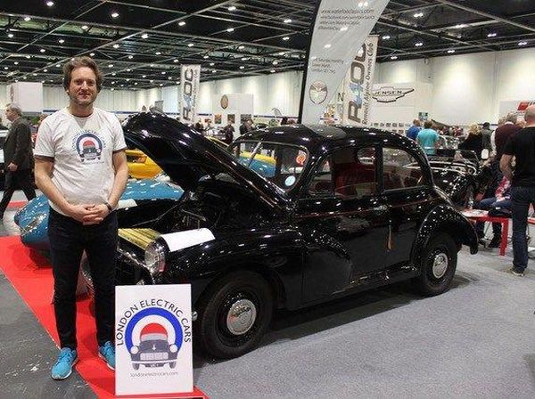 Pria Inggris Ini Sulap Morris Minor Klasik Jadi Mobil Listrik