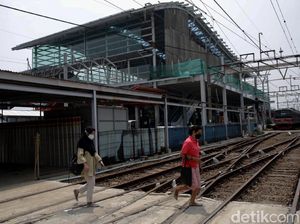 Rampung Akhir Tahun, Revitalisasi Stasiun Bekasi Terus Dikebut