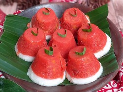 Resep Pembaca: Resep Talam Ubi Merah Putih yang Lembut Legit