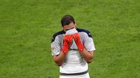 Dalam pertandingan ini, Donnarumma kebobolan dua gol lewat sundulan terukur Ferran Torres, catatan terburuk sejak ia menjalani debut bersama timnas Italia pada 2016 silam. Sebelumnya, ia paling banyak hanya kebobolan satu gol saja dalam satu pertandingan. Marco Bertorello/Pool via AP.