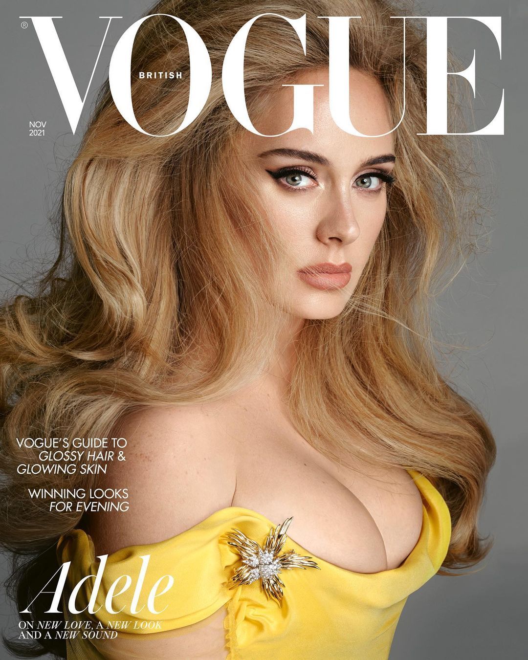 Adele di British Vogue Oktober 2021