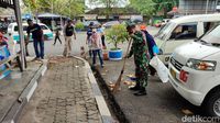 Aksi Warga hingga TNI Bersih-bersih Terminal Ciamis
