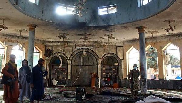 Potret Masjid Syiah Afghanistan yang Diserang Bom Saat Salat Jumat