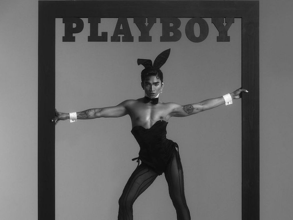 Influencer Bretman Rock Jadi Pria Gay Pertama Model Majalah Playboy