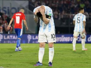 Kualifikasi Piala Dunia 2022: Paraguay Vs Argentina Imbang