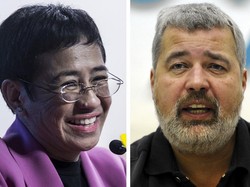 Jurnalis Maria Ressa dan Dmitry Muratov Raih Nobel Perdamaian 2021