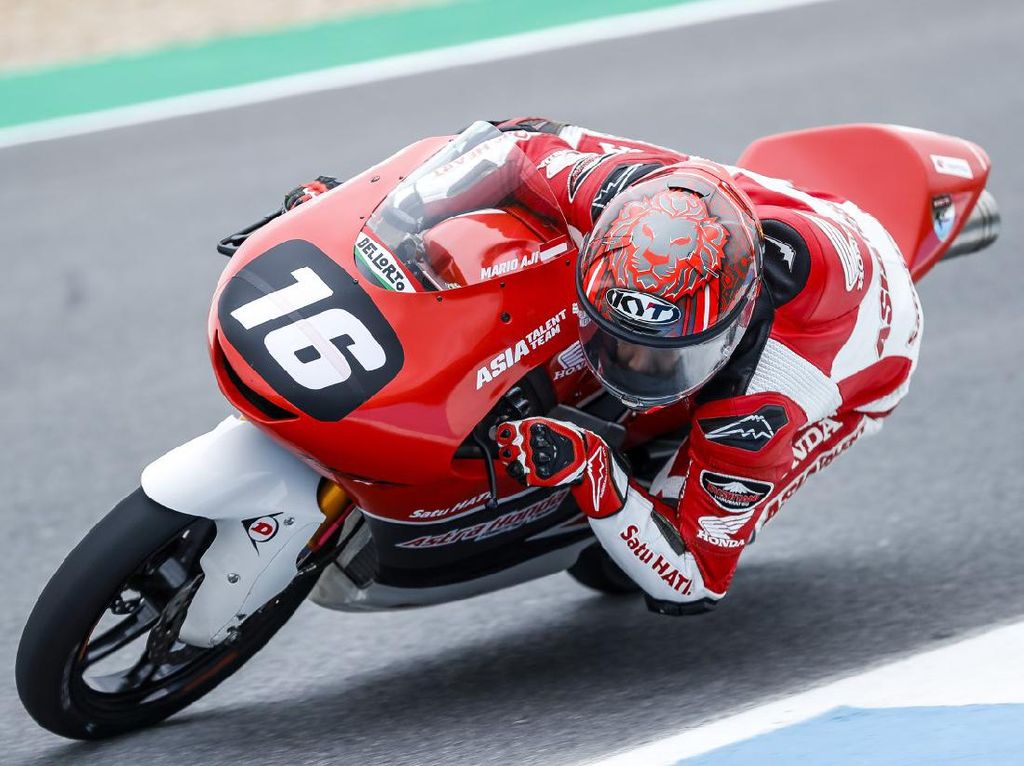 Mengenal Lebih Dekat Mario Aji, Pembalap Moto3 Asal Magetan
