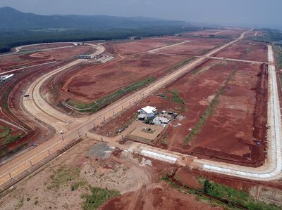 Potret Infrastruktur di KITB Terus Dibangun