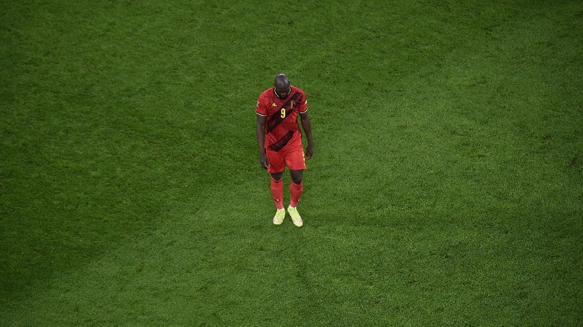 Romelu Lukaku belum pernah merasakan menang saat main di markas Juventus. (Foto: Getty Images/Pool)
