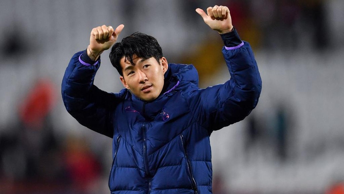 Son Heung-min sudah waktunya main untuk Manchester United. (Foto: AFP/ANDREJ ISAKOVIC)