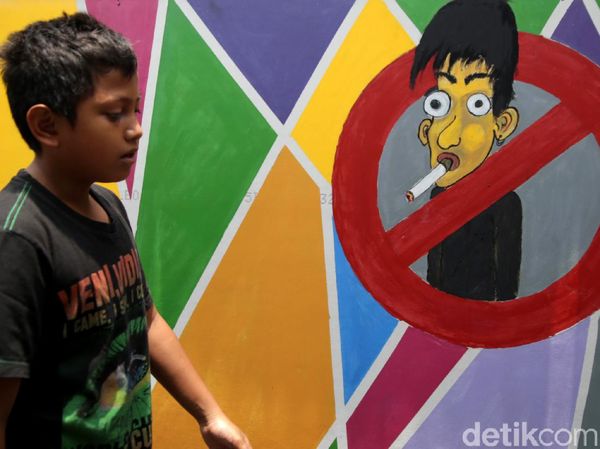 Tahu Nggak, Ada Kampung Bebas Asap Rokok Lho di Jakarta