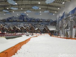 Kembali Dibuka, Suasana Trans Snow World Kondusif