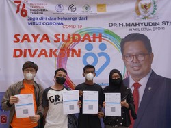 Waket DPD Gelar Vaksinasi Massal di 6 Kabupaten/Kota Kaltim