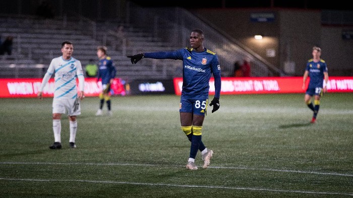 Axel Kei debut di umur 13 tahun dalam laga divisi dua Amerika Serikat dengan seragam Real Monarchs di Utah, Jumat 8 Oktober 2021.