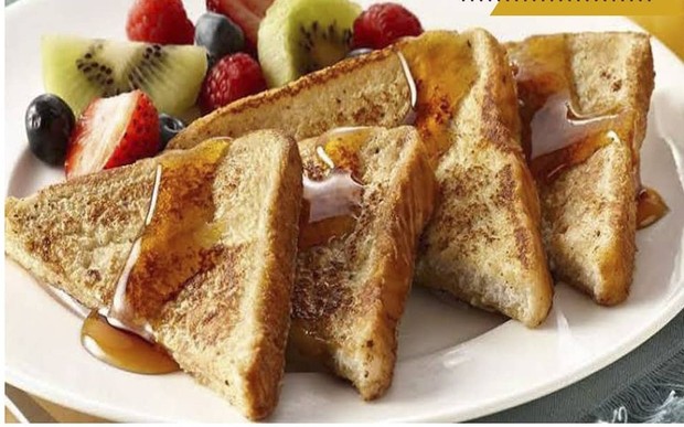 Ilustrasi roti bakar karamel/ Foto: Instagram.com/gula_arenranau Ilustrasi roti bakar karamel/ Foto: Instagram.com/gula_arenranau