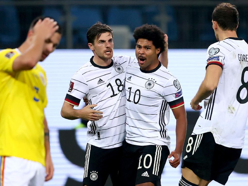 Kualifikasi Piala Dunia 2022: Jerman Atasi Rumania 2-1 Kualifikasi Piala Dunia 2022: Jerman Atasi Rumania 2-1