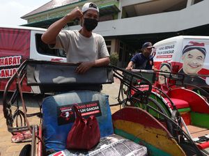 Kala Tukang Becak Ketiban Rejeki