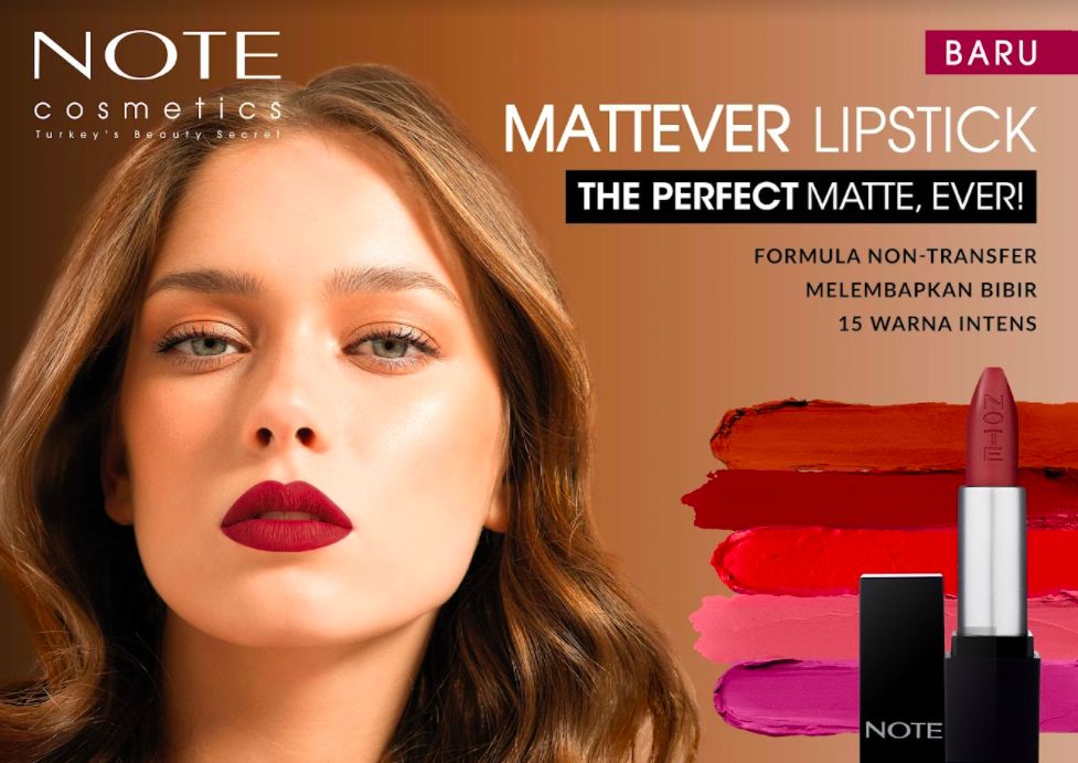 NOTE Cosmetics Mattever Lipstick