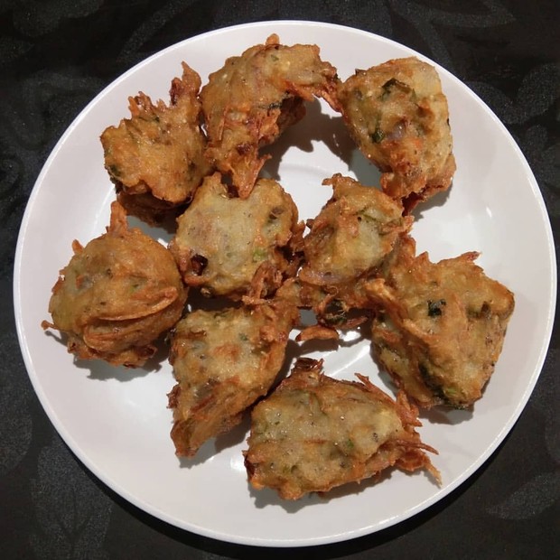 Perkedel teri basah/ Foto: Instagram.com/ferinahuang Perkedel teri basah/ Foto: Instagram.com/ferinahuang